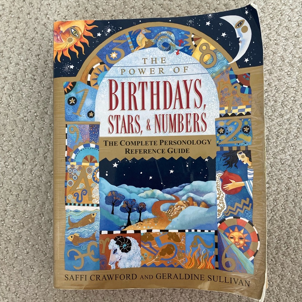 FREE W PURCHASE Birthdays Stars & Numbers Book